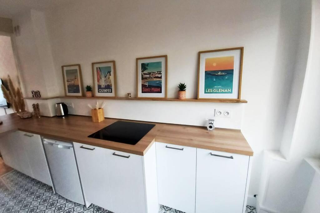 Appartement Le S&L - Hyper Centre à Concarneau Extérieur photo